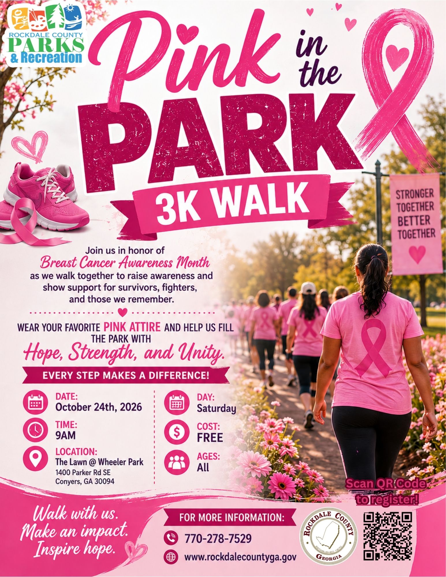 Pink in the Park 3K Walk